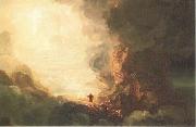 Thomas Cole Study for The Cross and the World:The Pilgrim of the Cross at the End of His Journey (mk13) Spain oil painting artist